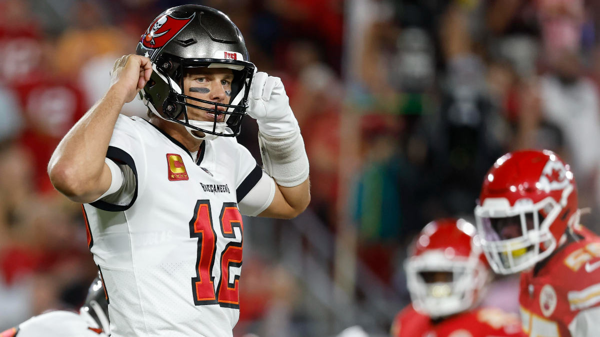 Tampa Bay Buccaneers quarterback Tom Brady