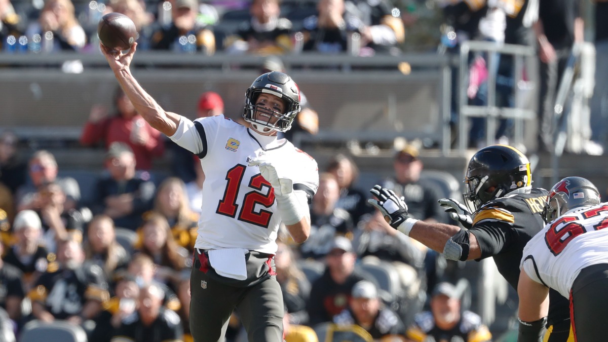 Tampa Bay Buccaneers quarterback Tom Brady