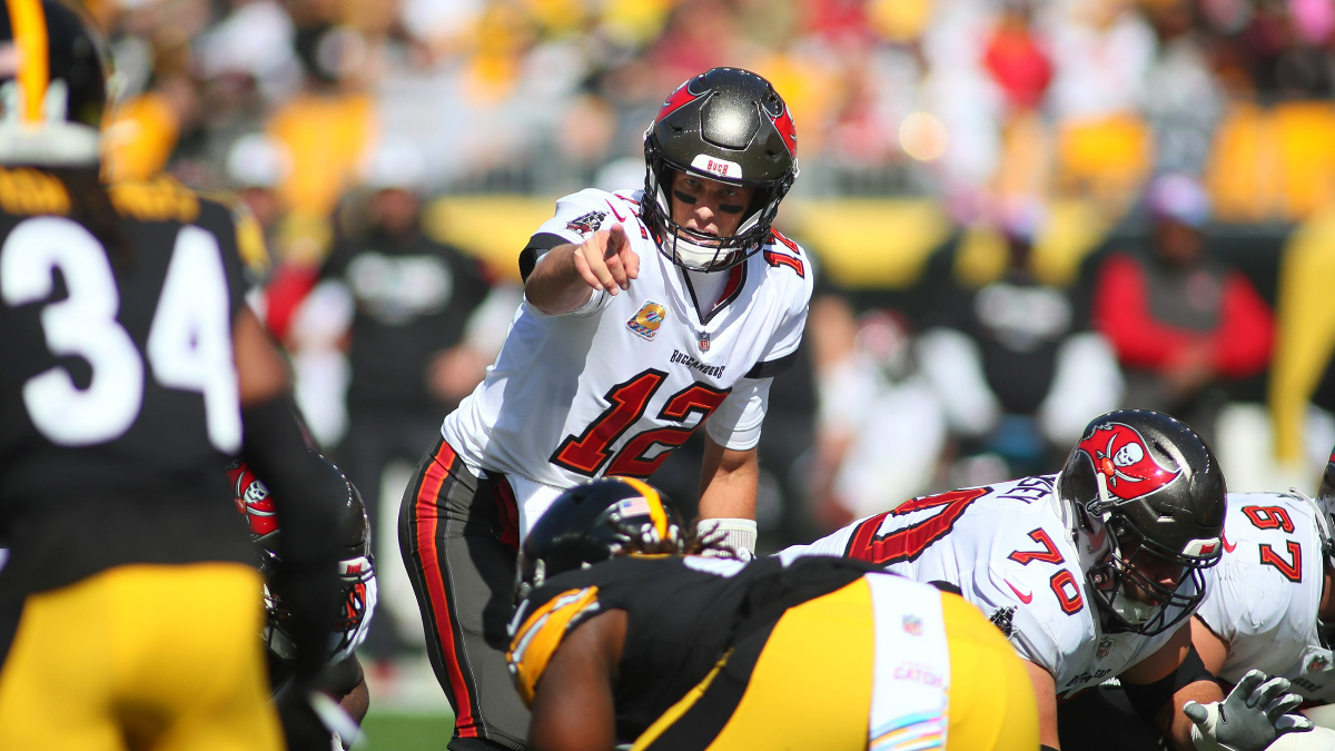 Tampa Bay Buccaneers quarterback Tom Brady