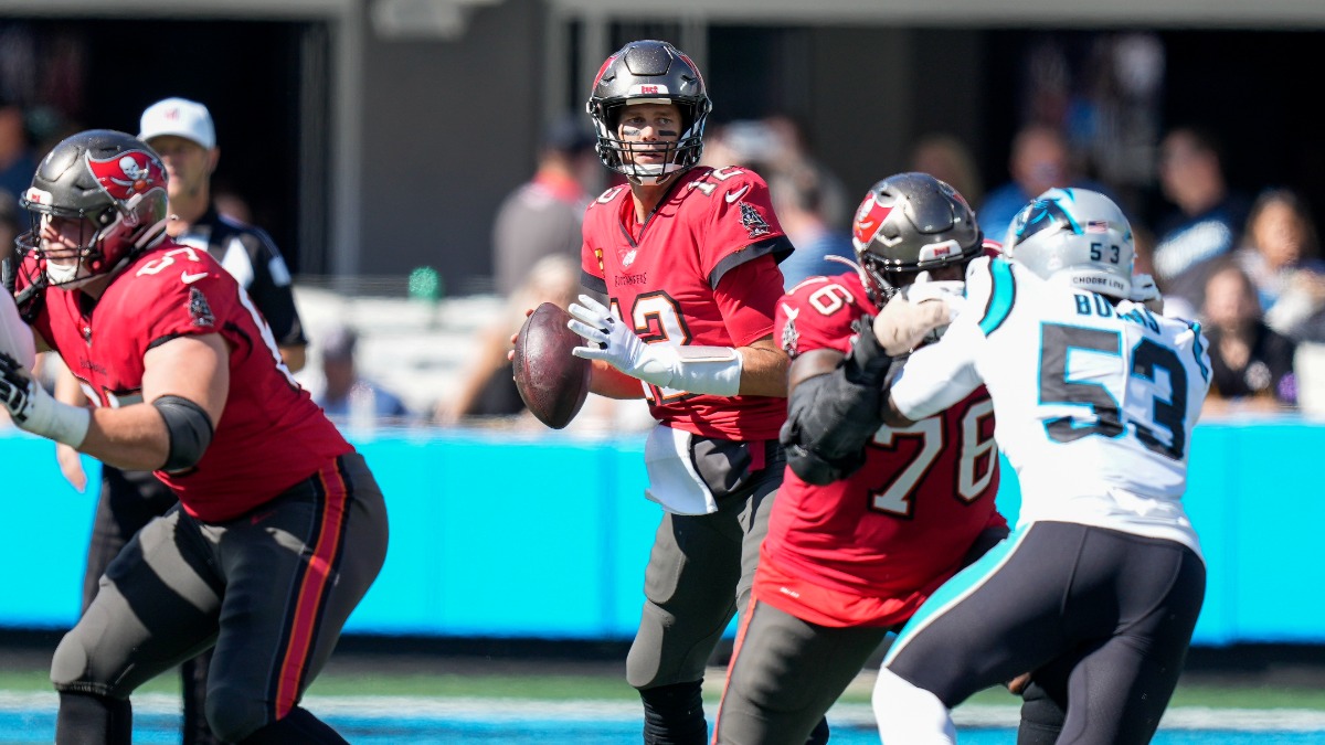 Tampa Bay Buccaneers quarterback Tom Brady