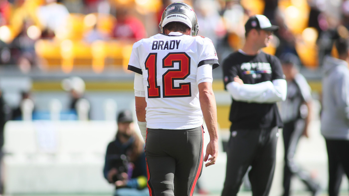 Tampa Bay Buccaneers quarterback Tom Brady