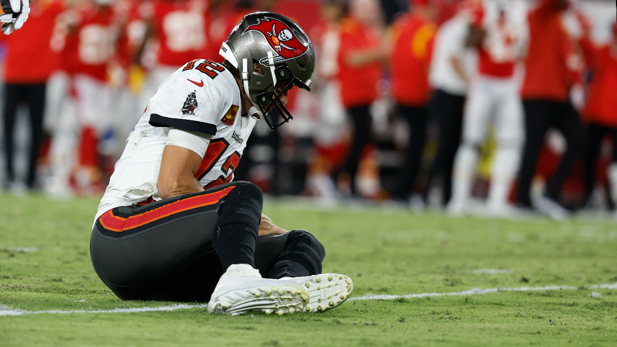 Tampa Bay Buccaneers quarterback Tom Brady