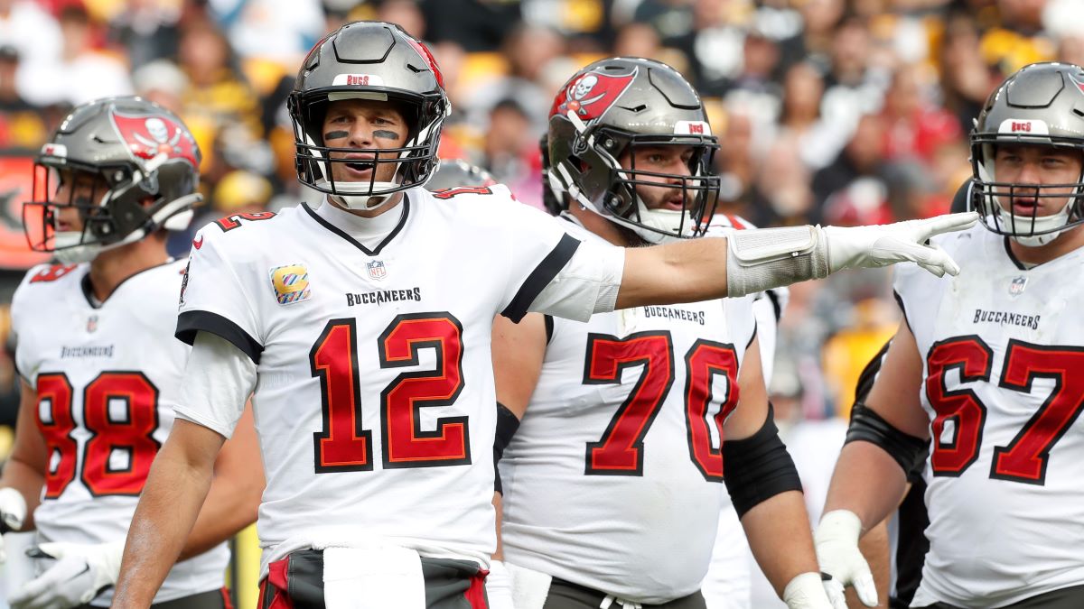Tampa Bay Buccaneers quarterback Tom Brady