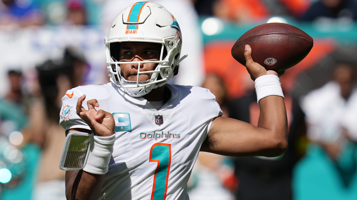Miami Dolphins quarterback Tua Tagovailoa