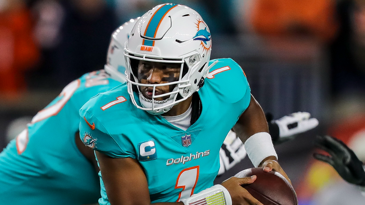 Miami Dolphins quarterback Tua Tagovailoa