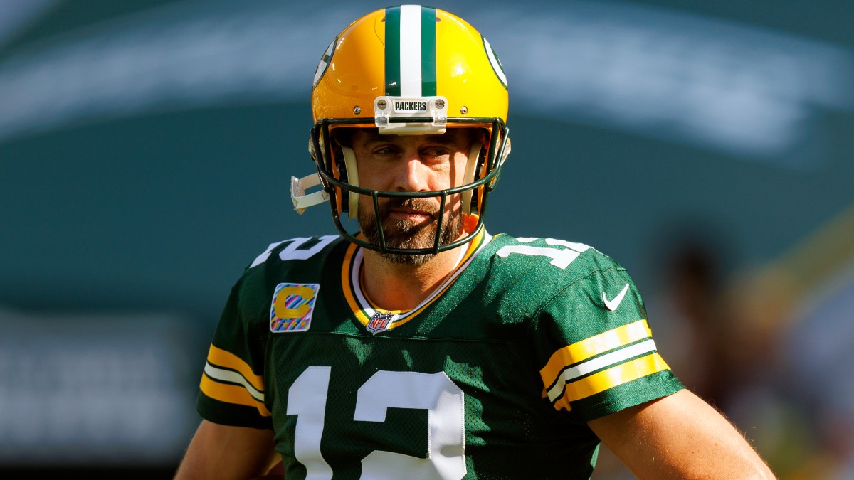 Green Bay Packers quarterback Aaron Rodgers
