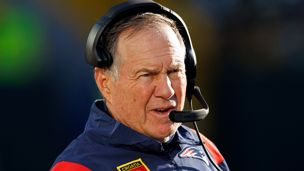 New England Patriots head coach Bill Belichick