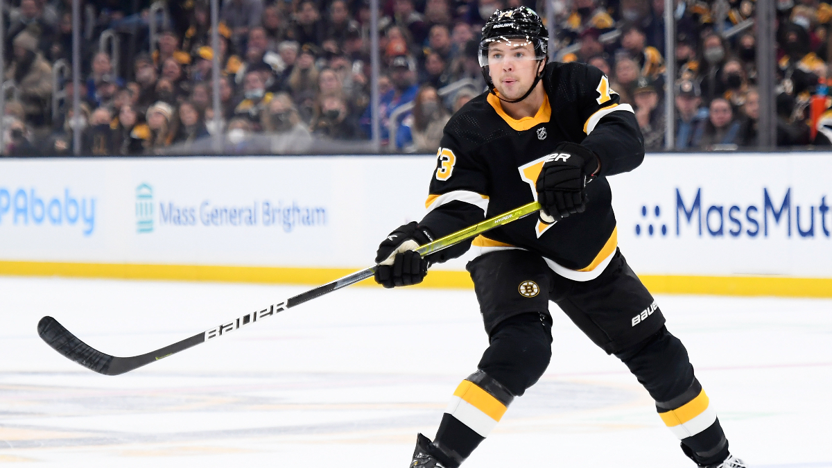 Boston Bruins defenseman Charlie McAvoy
