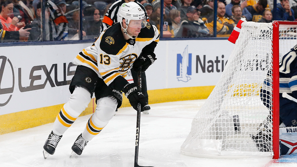 Boston Bruins center Charlie Coyle