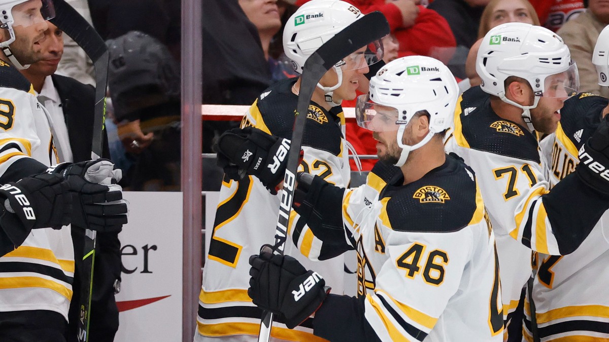 Boston Bruins center David Krejci