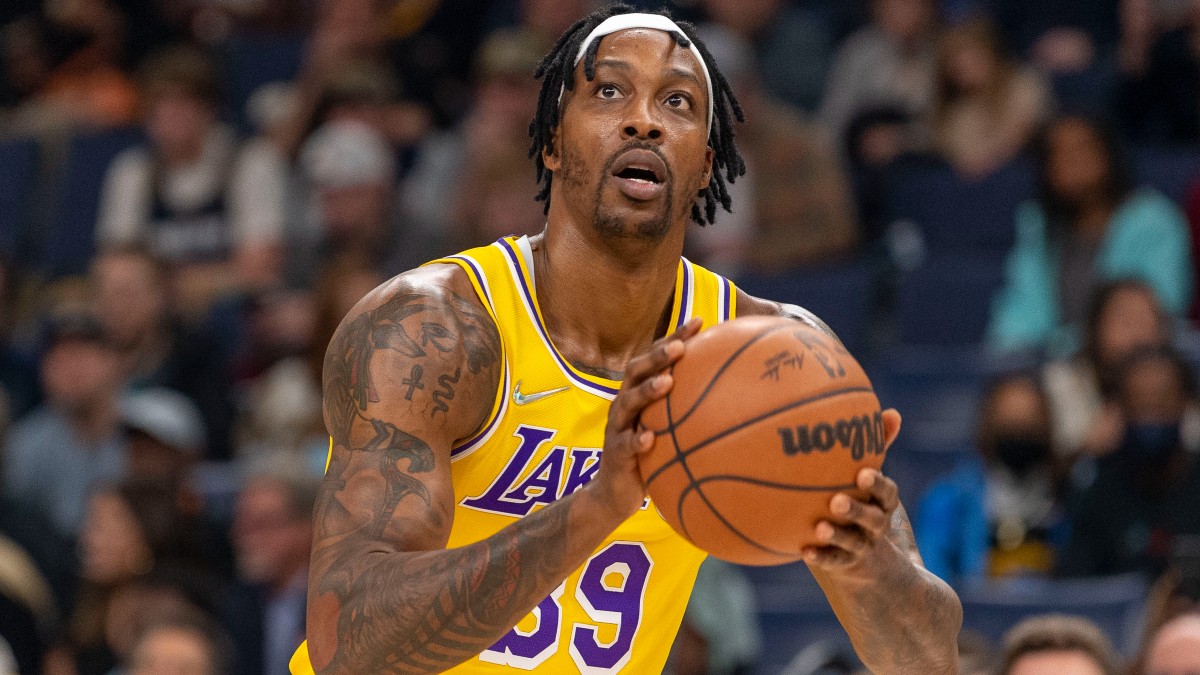 Free agent NBA center Dwight Howard