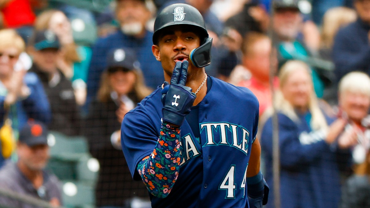 Seattle Mariners center fielder Julio Rodríguez