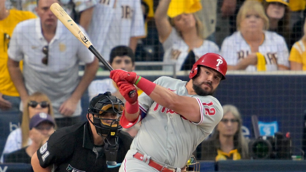 Philadelphia Phillies left fielder Kyle Schwarber
