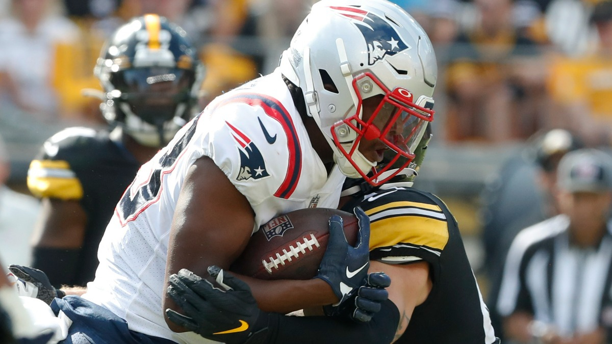 New England Patriots receiver Lil'Jordan Humphrey