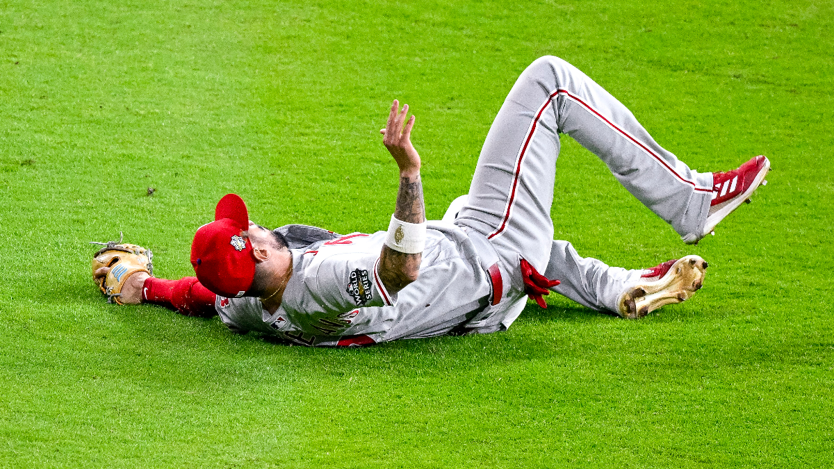 Philadelphia Phillies outfielder Nick Csstellanos