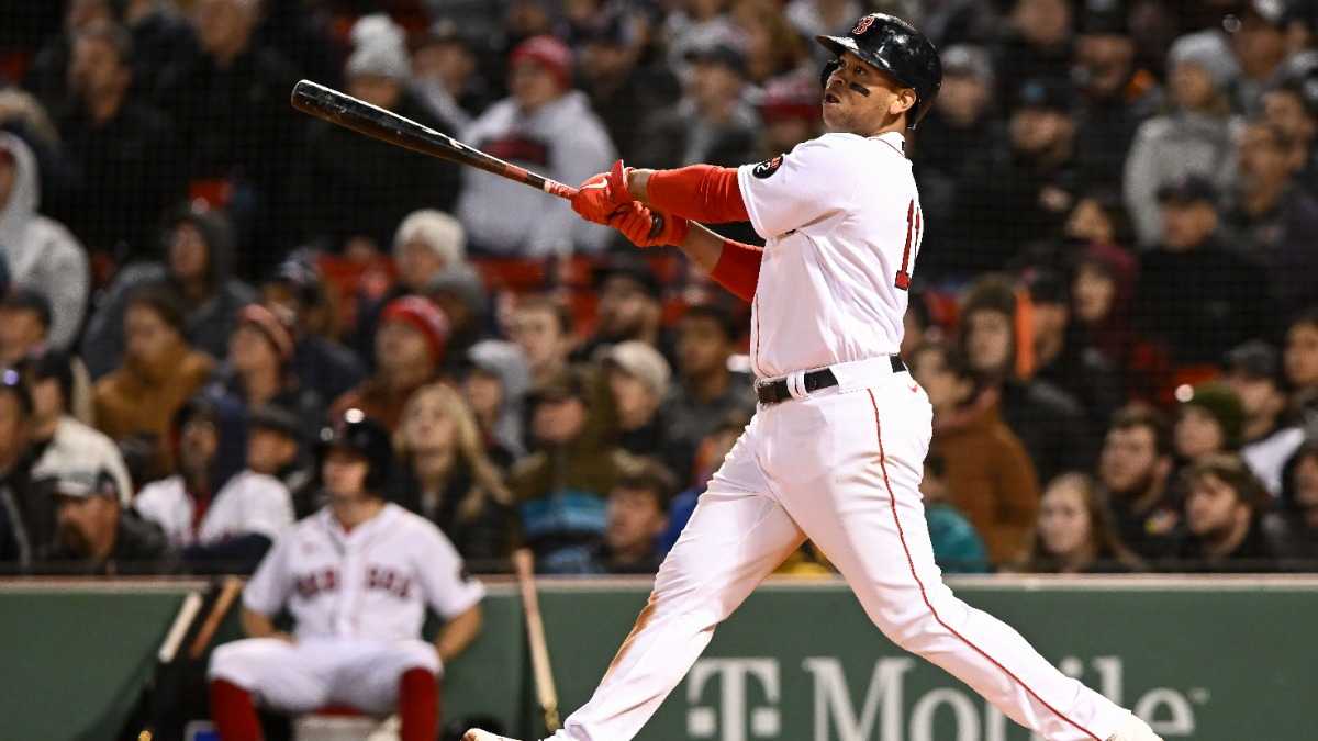 Boston Red Sox third baseman Rafael Devers