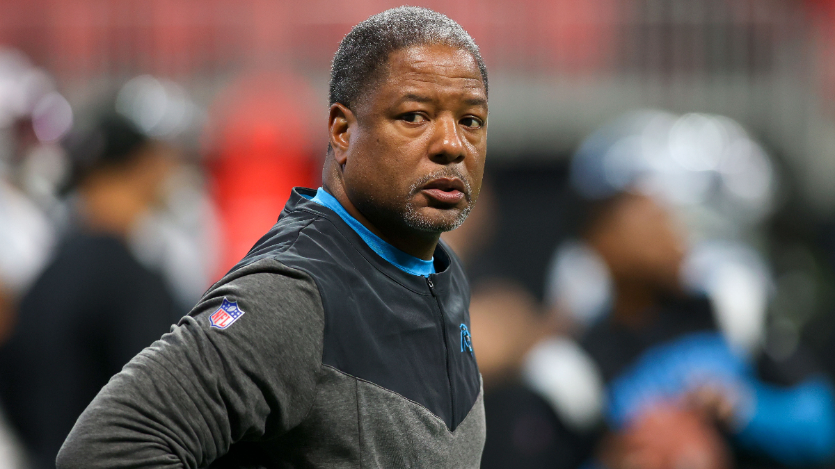 Carolina Panthers interim head coach Steve Wilks