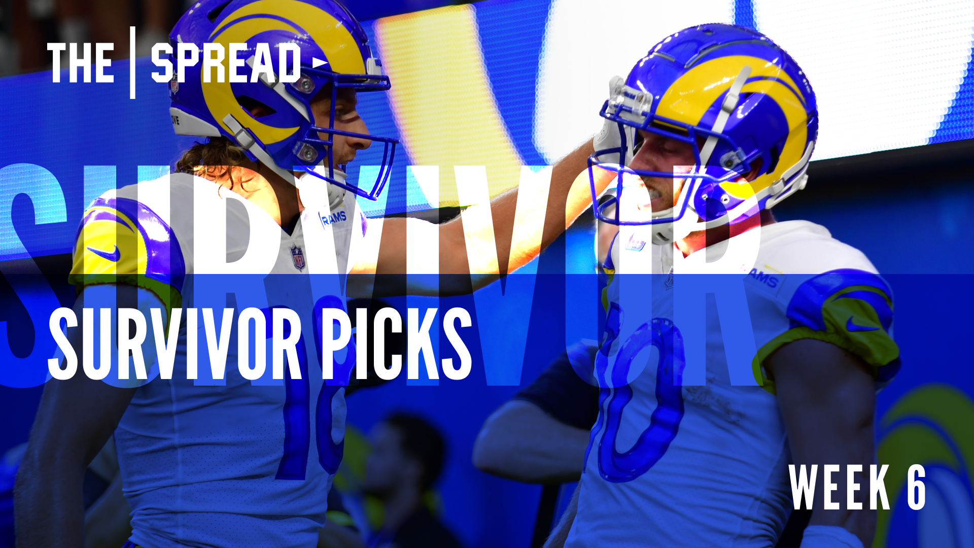 Los Angeles Rams wide receivers Ben Skowronek, Cooper Kupp