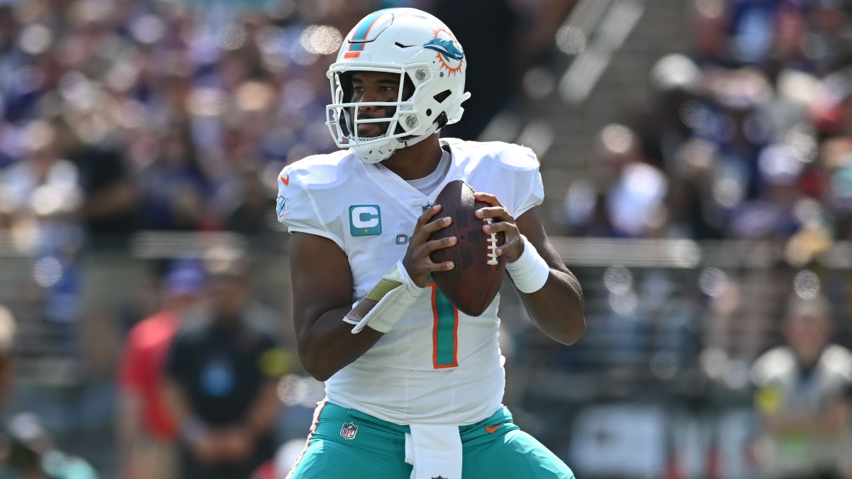 Miami Dolphins quarterback Tua Tagovailoa