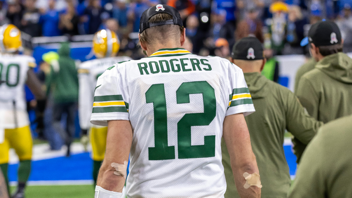 Green Bay Packers quarterback Aaron Rodgers