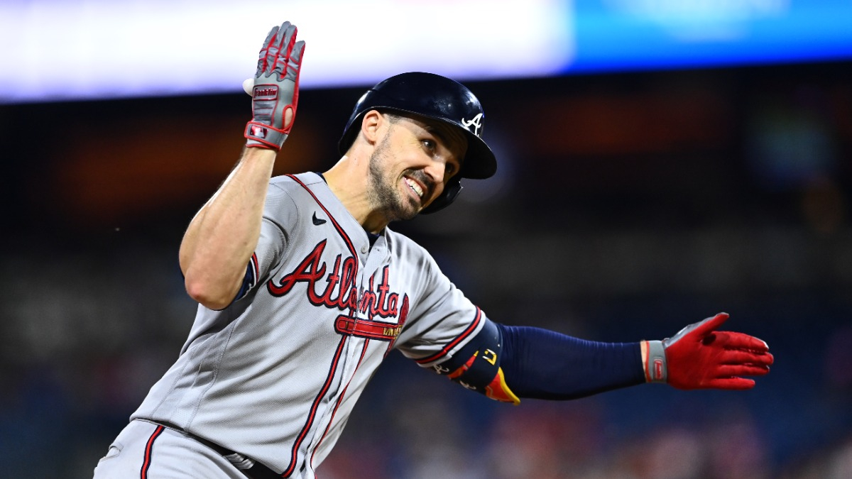 MLB free agent outfielder Adam Duvall