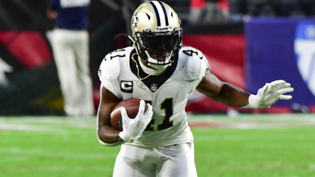 New Orleans Saints running back Alvin Kamara
