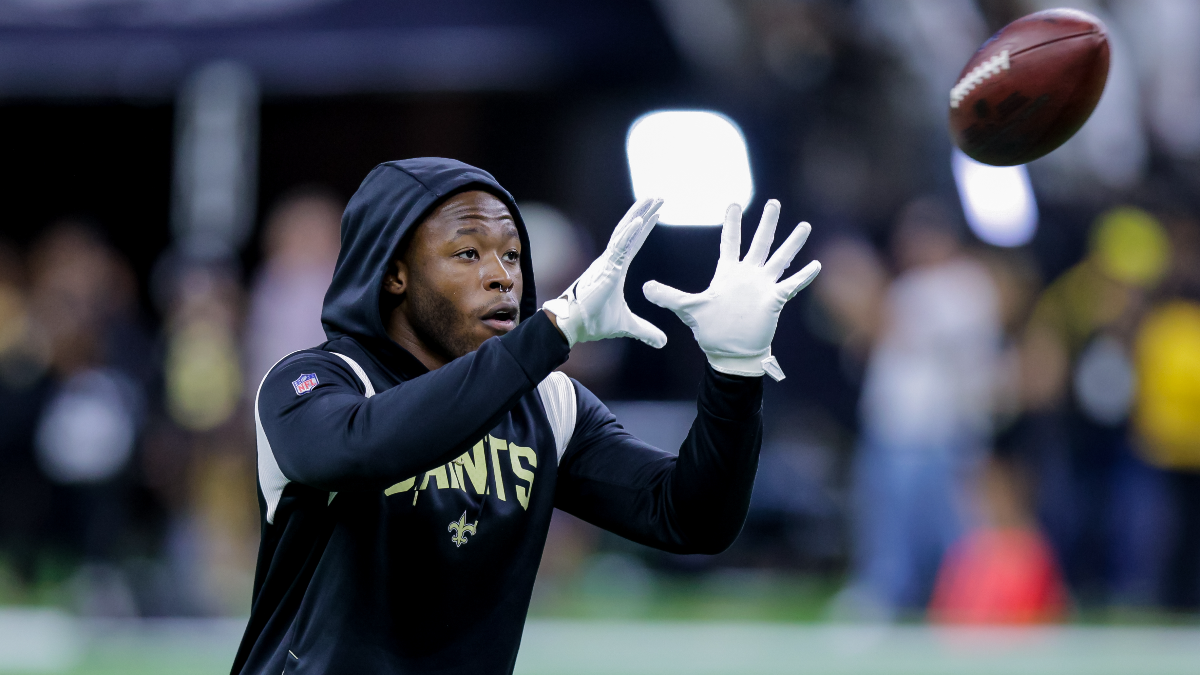 New Orleans Saints running back Alvin Kamara