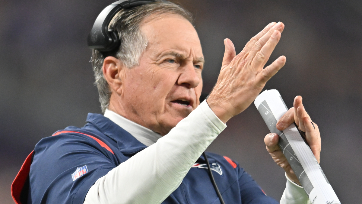 New England Patriots head coach Bill Belichick