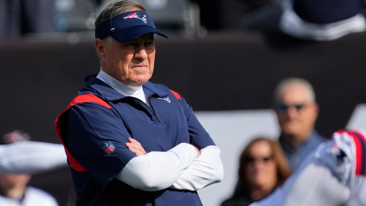 New England Patriots head coach Bill Belichick
