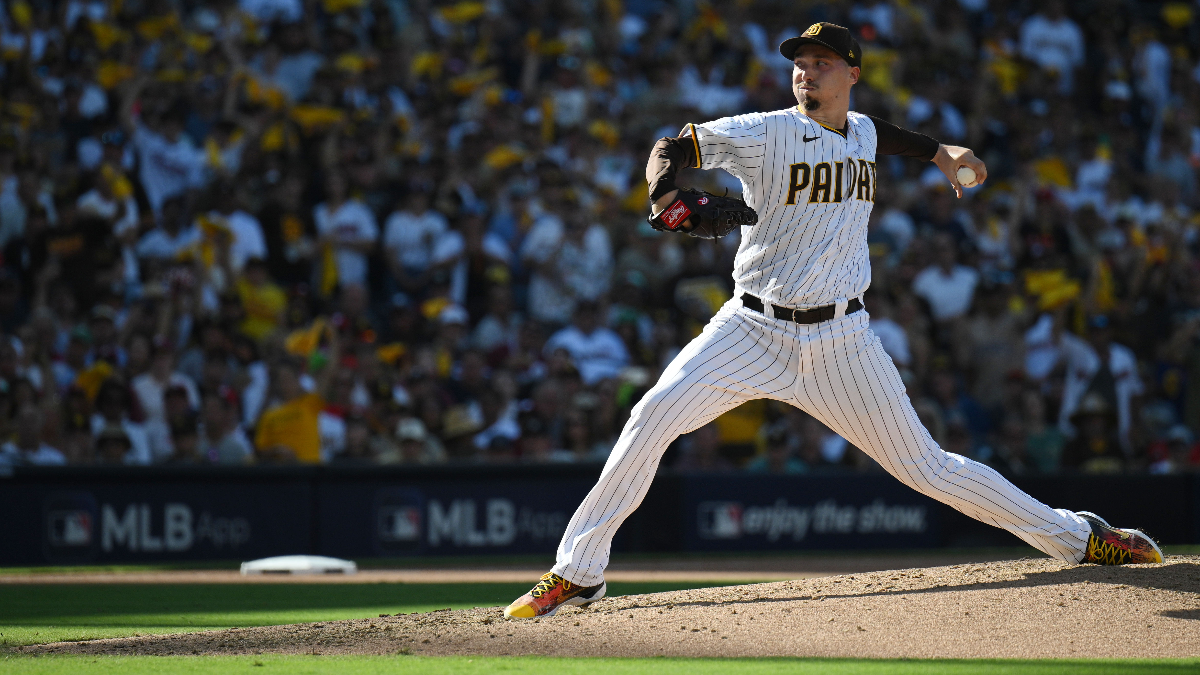 San Diego Padres pitcher Blake Snell