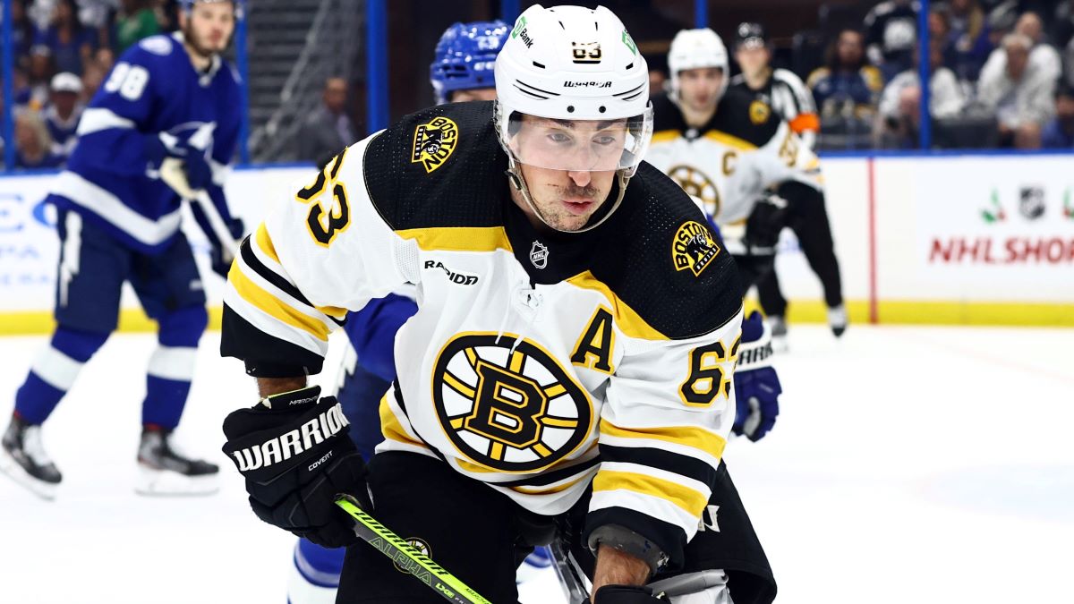 Boston Bruins forward Brad Marchand