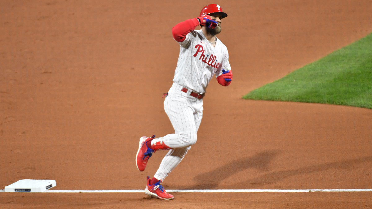 Philadelphia Phillies designated hitter Bryce Harper
