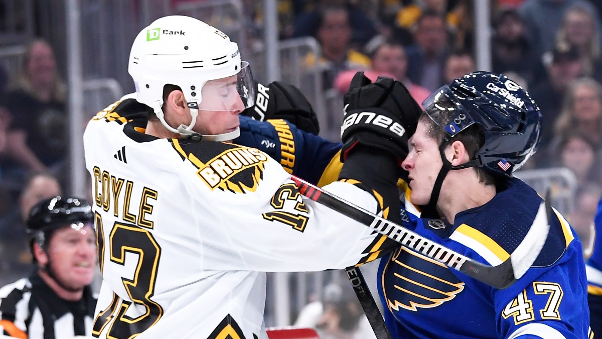 Boston Bruins center Charlie Coyle