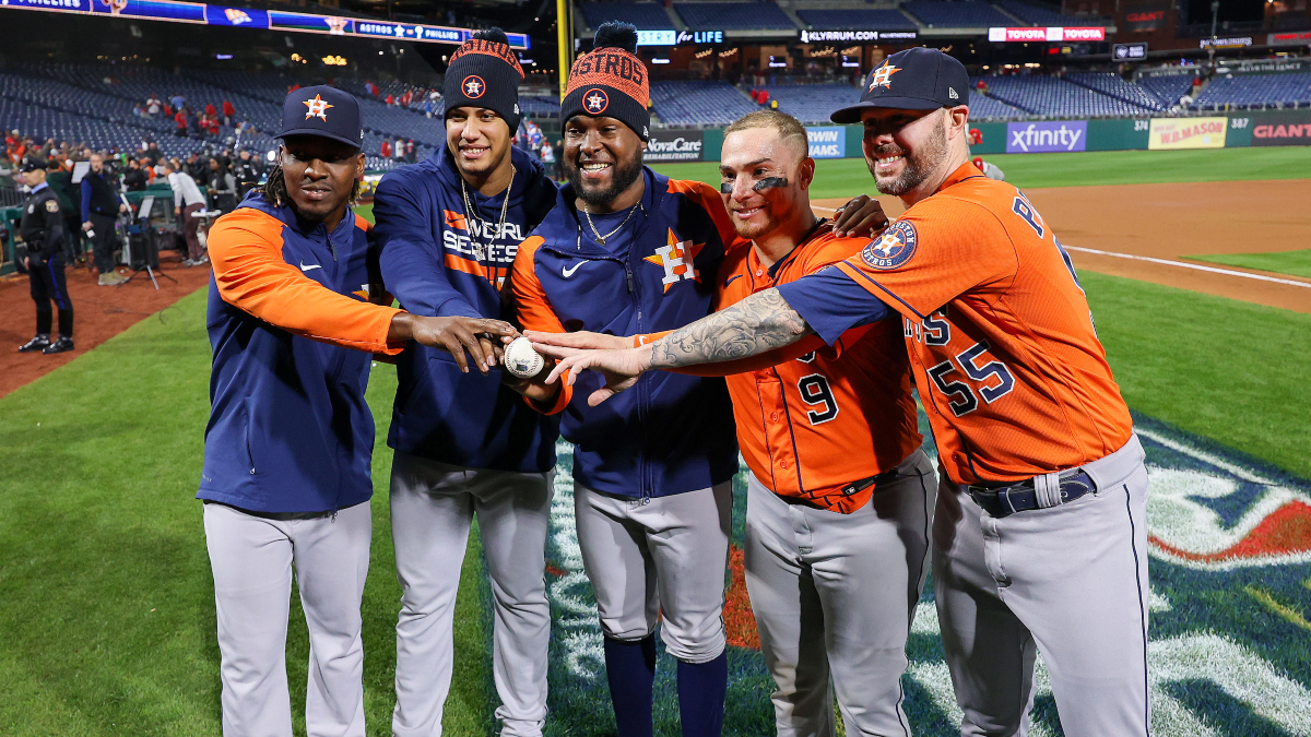 Houston Astros catcher Christian Vazquez