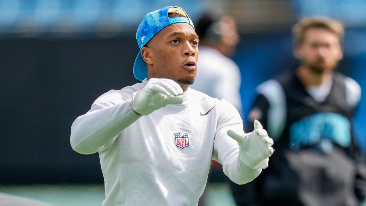 Carolina Panthers wide receiver DJ Moore