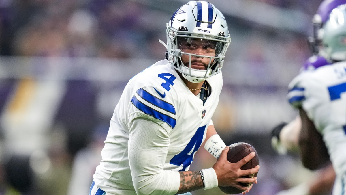 Dallas Cowboys quarterback Dak Prescott