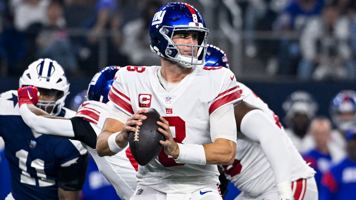 New York Giants quarterback Daniel Jones