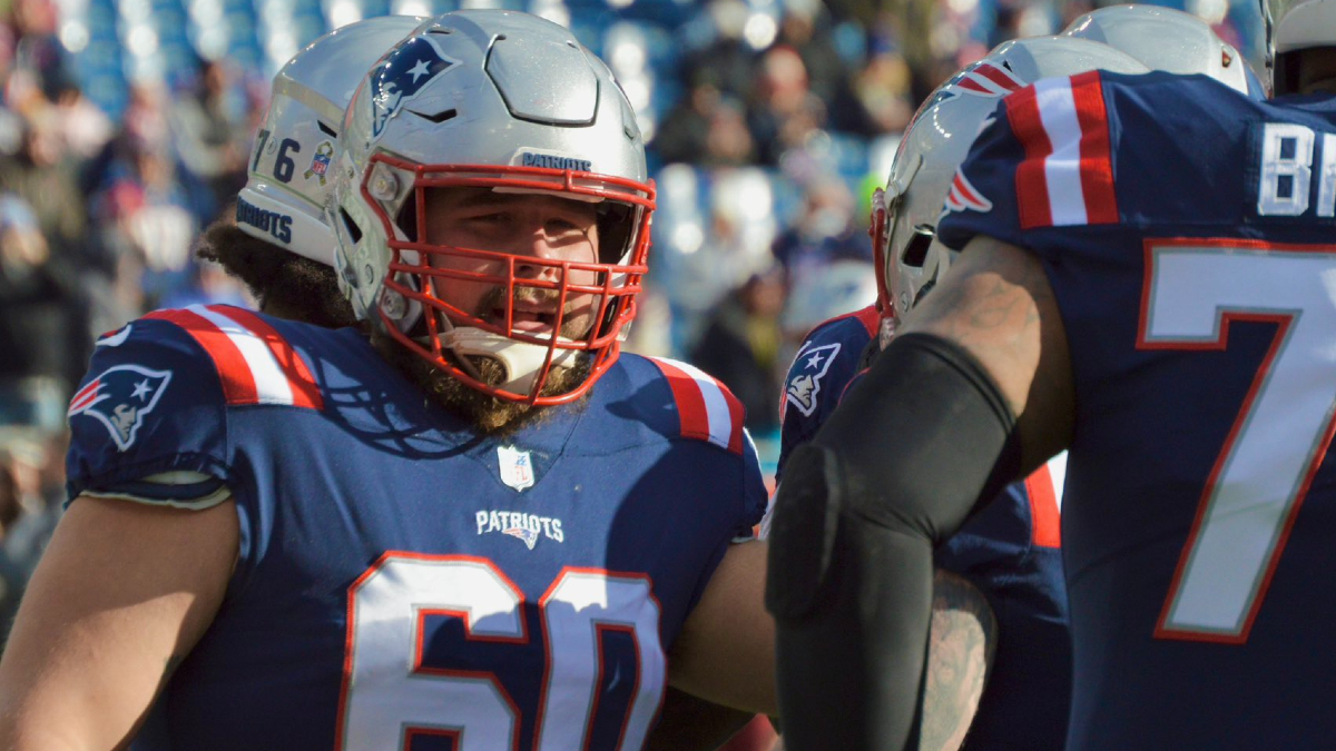 New England Patriots center David Andrews