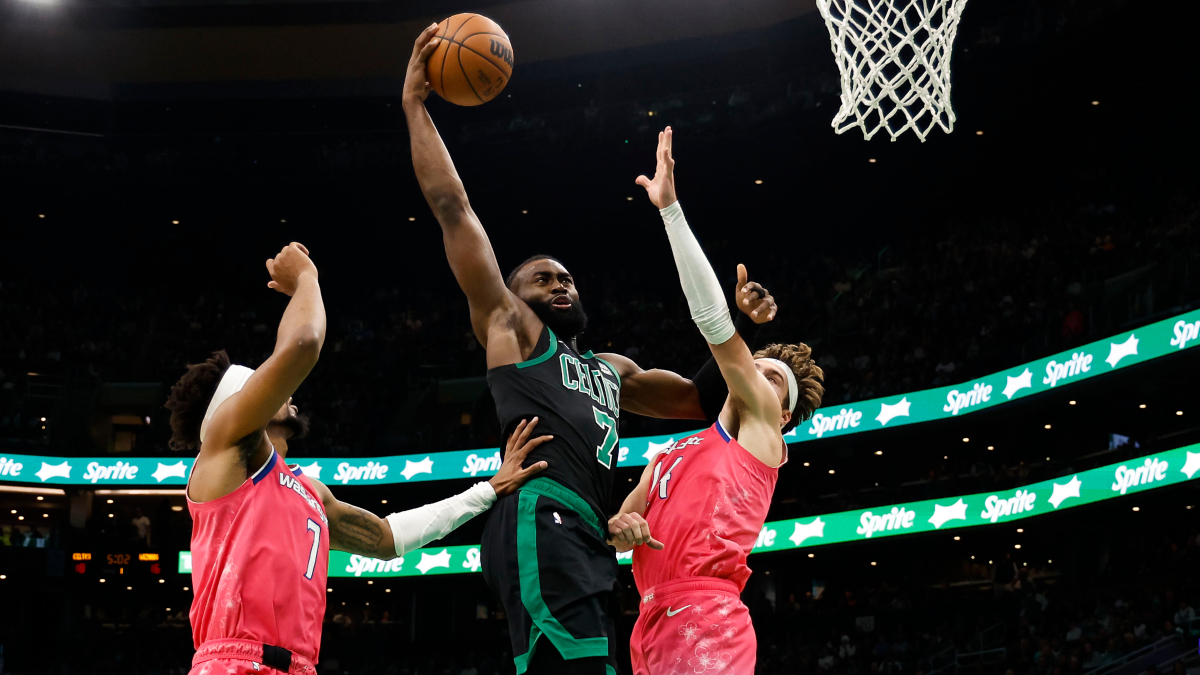 Boston Celtics guard Jaylen Brown