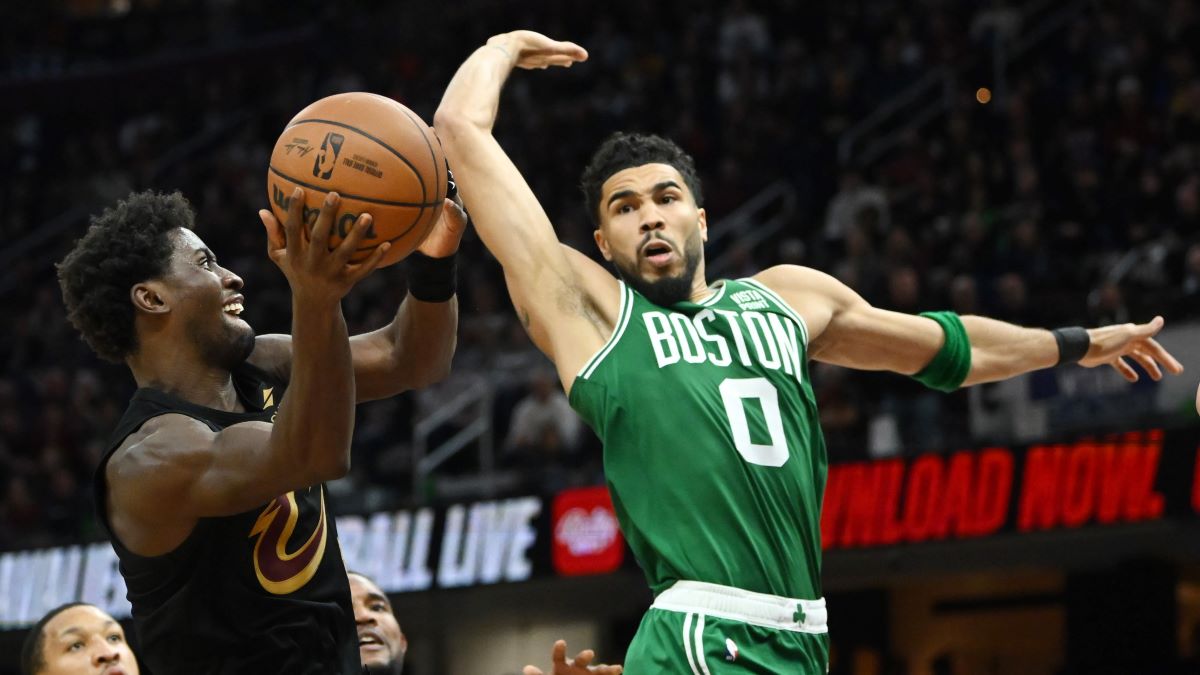 Boston Celtics star forward Jayson Tatum