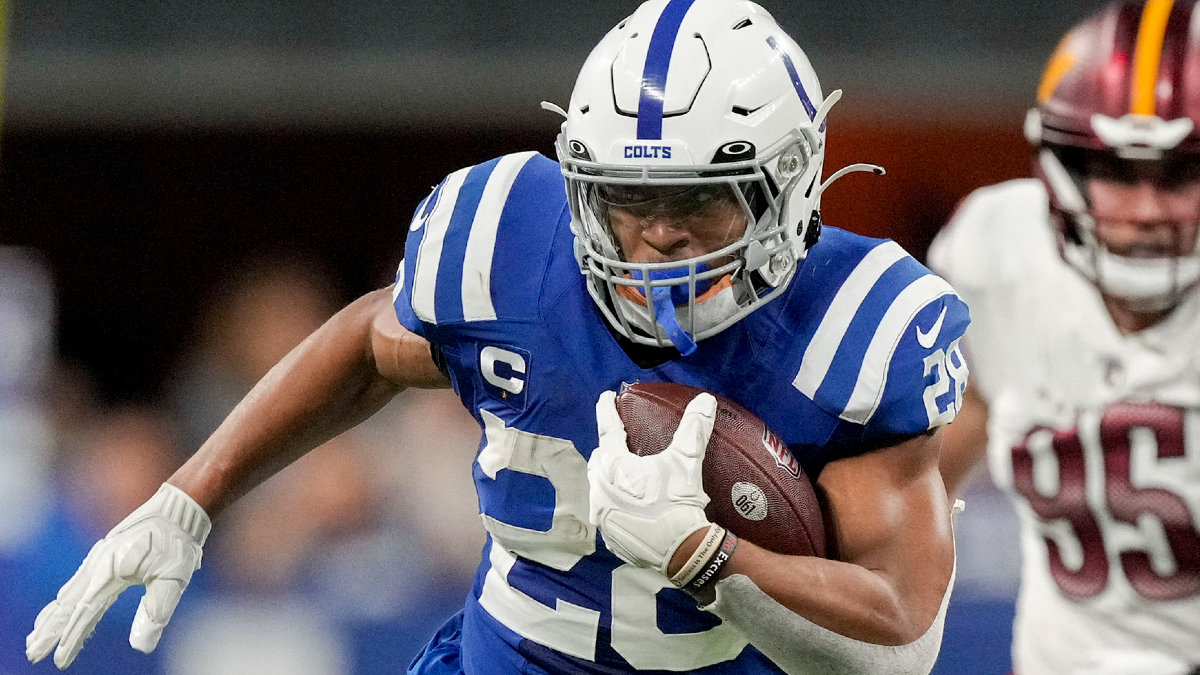 Indianapolis Colts running back Jonathan Taylor