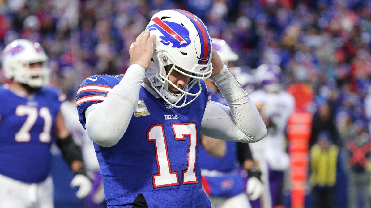 Buffalo Bills quarterback Josh Allen