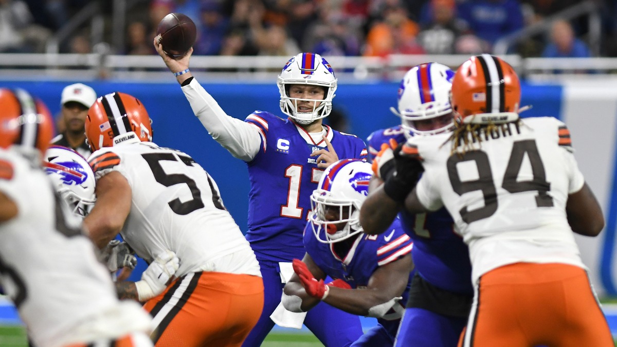 Buffalo Bills quarterback Josh Allen
