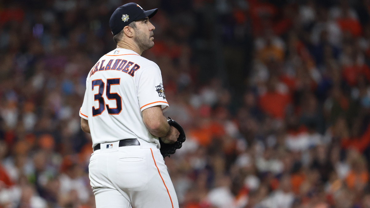 Houston Astros pitcher Justin Verlander