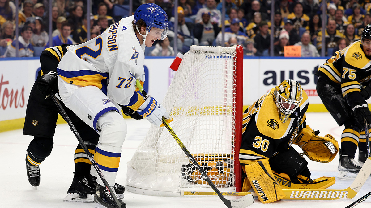 Boston Bruins goalie Keith Kinkaid