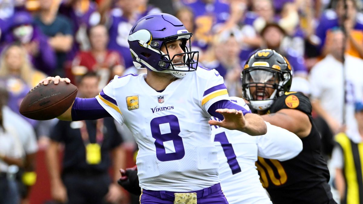 Minnesota Vikings quarterback Kirk Cousins