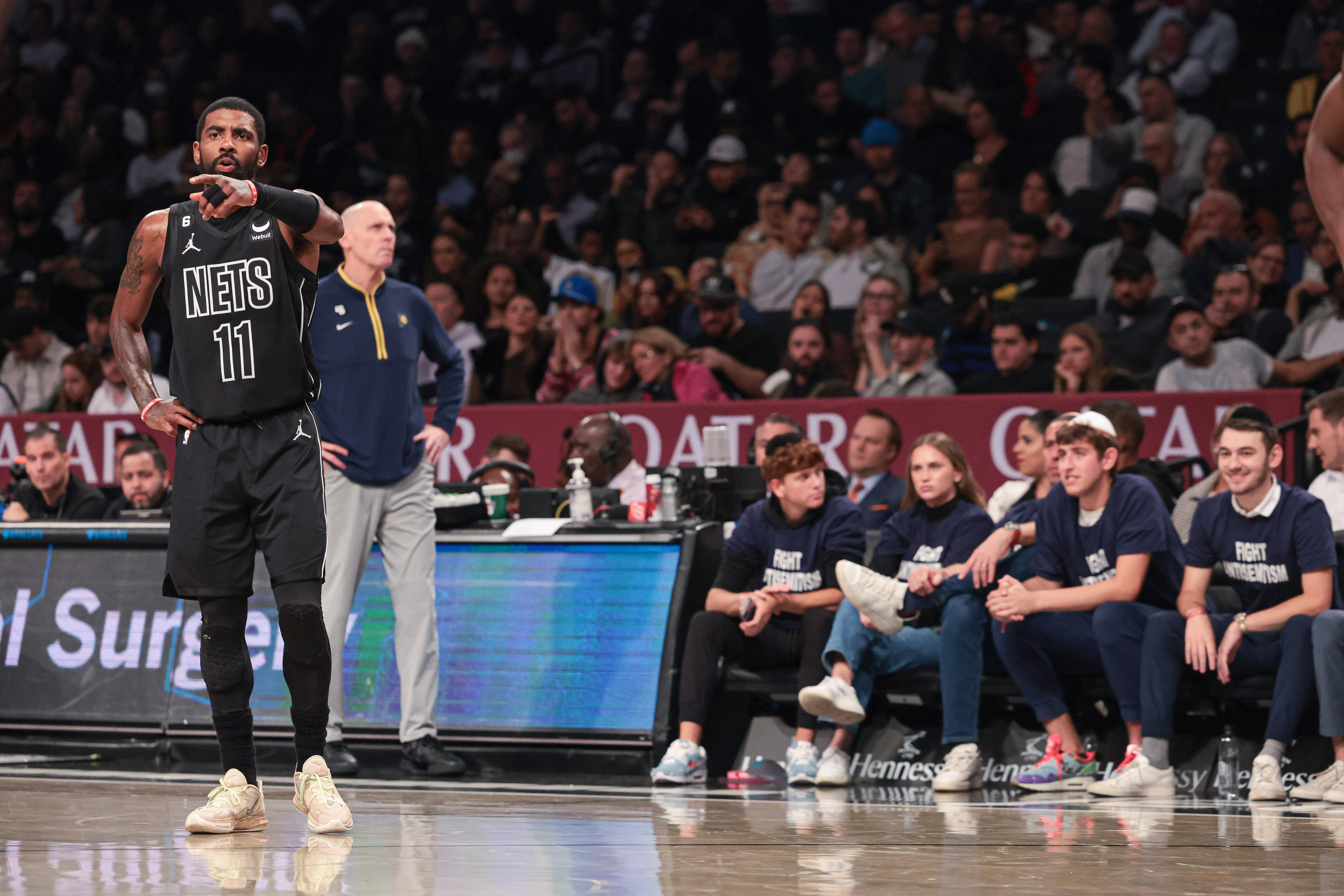 Brooklyn Nets guard Kyrie Irving