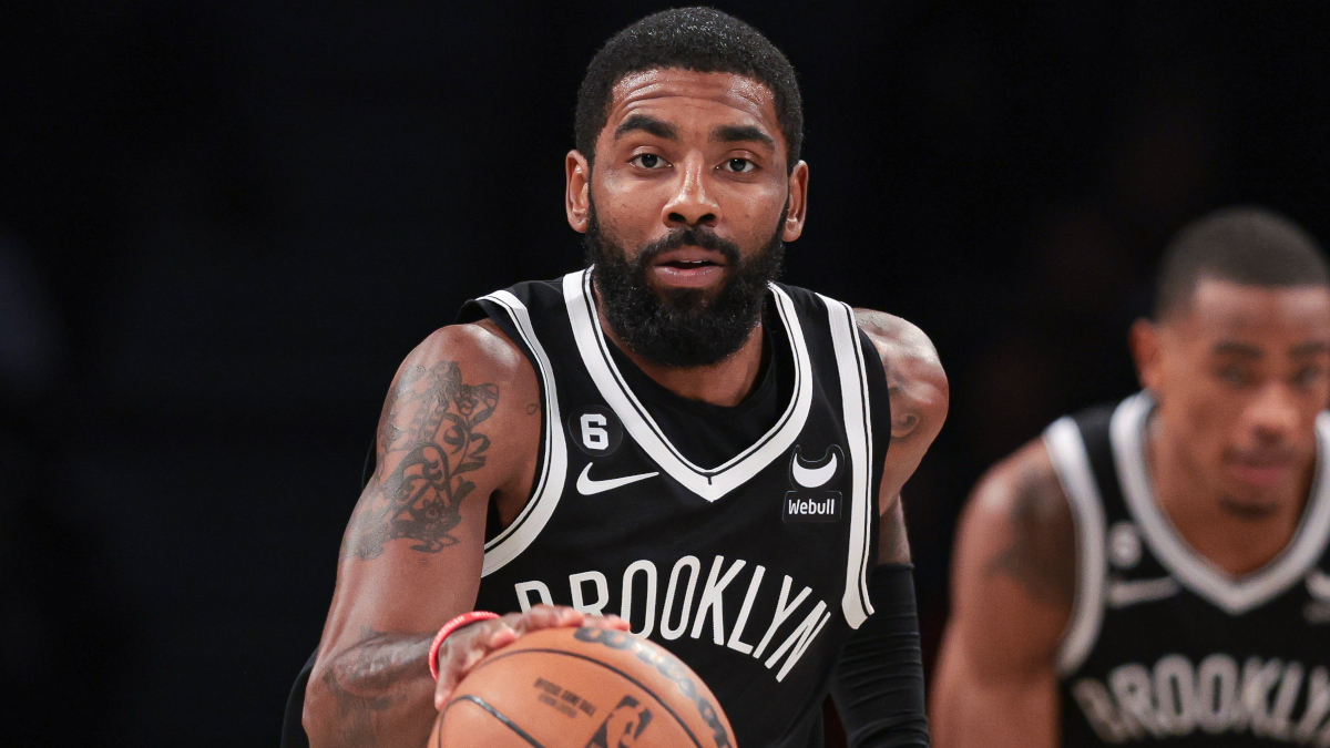 Brooklyn Nets guard Kyrie Irving