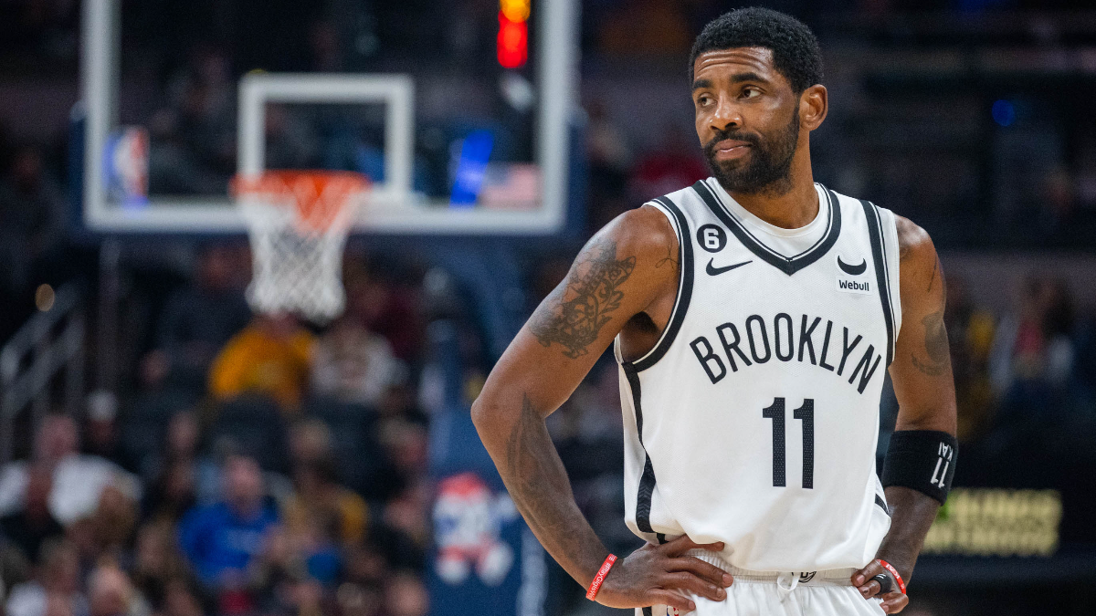Brooklyn Nets guard Kyrie Irving