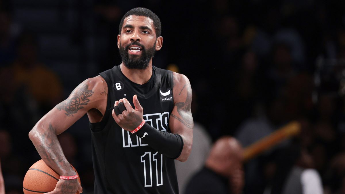 Brooklyn Nets guard Kyrie Irving
